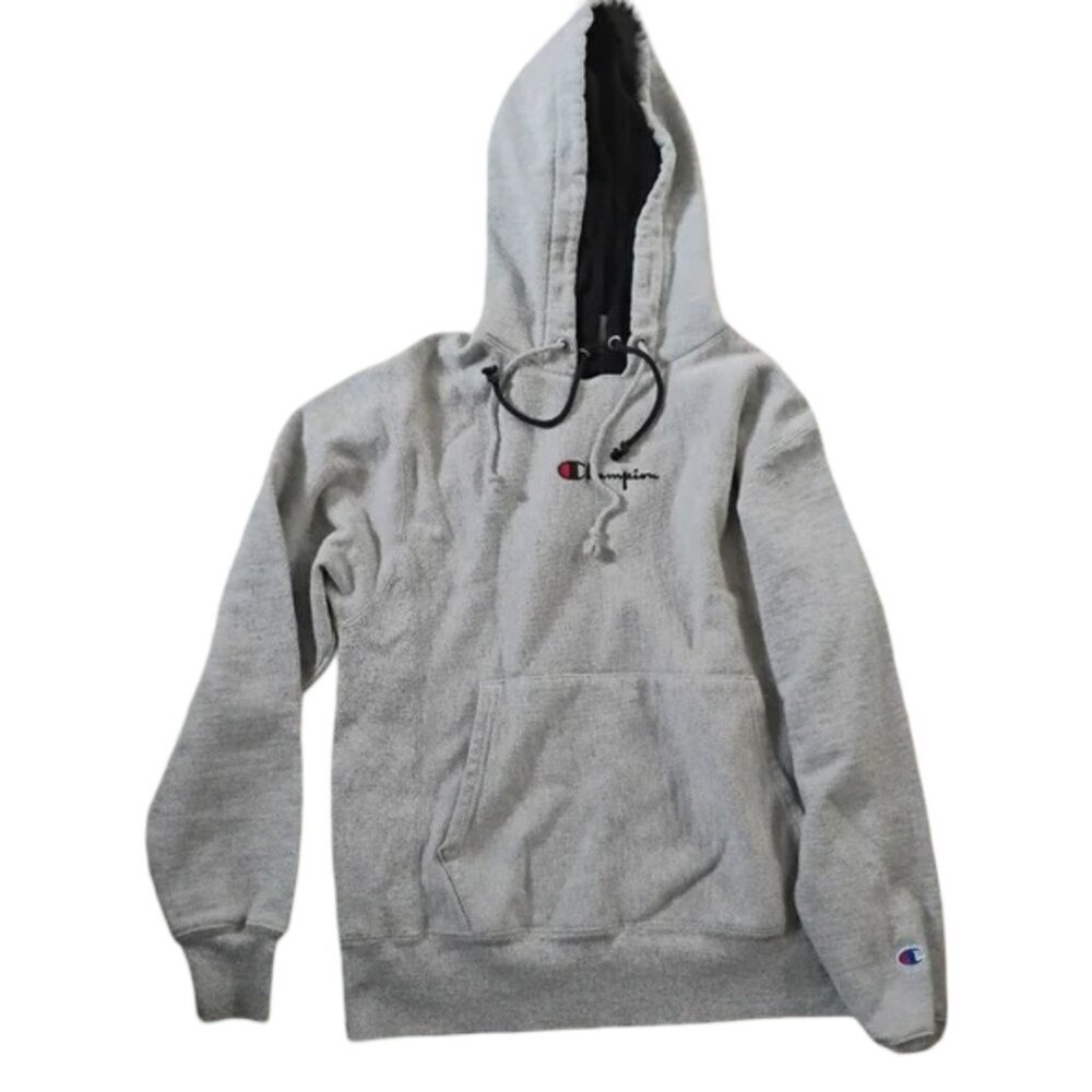 Champion Heavyweight Gray Men's Medium Hoodie